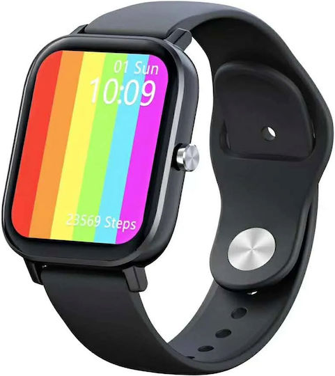 WatchX PRO Aluminium mit Pulsmesser (Schwarz)