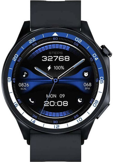 BlitzWolf BW-AR1 Smartwatch με Παλμογράφο (Μαύρο)