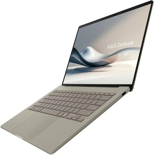 Asus Zenbook A14 UX3407QA-X1P512 14" OLED FHD+ (Snapdragon-X1P 42 100/16GB/512GB SSD/W11 Home) (US Keyboard)