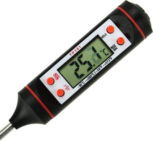 ATL TP101 Electronical Cooking Thermometer with Probe -50°C / +300°C Black