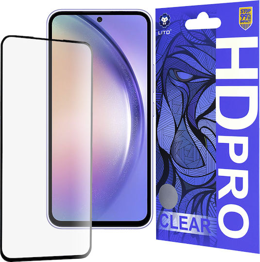 Lito Tempered Glass Negru (Galaxy A54)