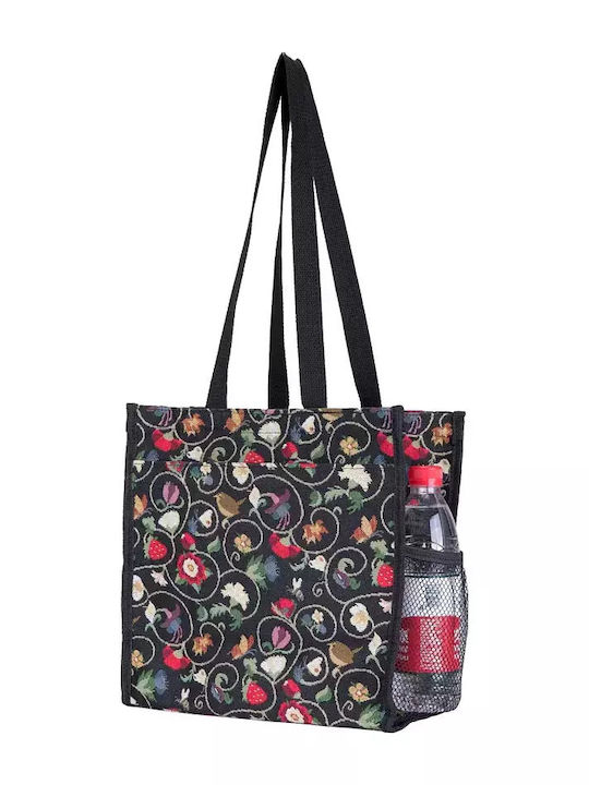 Jacobean Γυναικεία Τσάντα Shopper Ώμου Πολύχρωμη