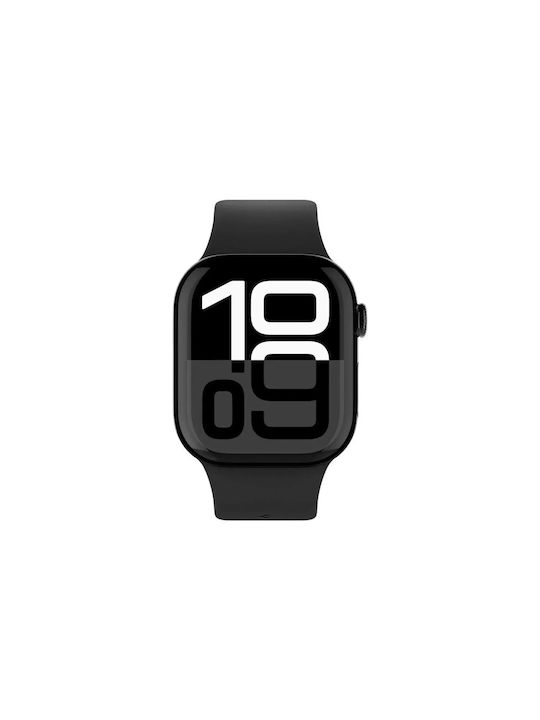 Spigen Nano Pop Strap Silicone Black (Apple Watch 6, 7, 8, 9, 10, SE, Ultra 1, 2)
