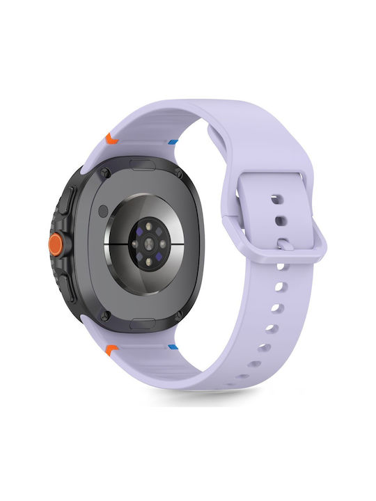 Tech-Protect Каишка Силикон Лилав (SAMSUNG GALAXY WATCH 8, CLASSIC 40/44/46 ММ)