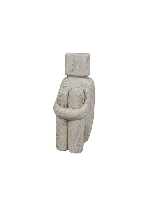 InTheBox Διακοσμητική Φιγούρα Πολυρητίνης 9.5x7.5x20cm