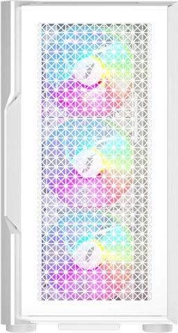 1STPLAYER TRILOBITE T7 Gaming Midi Tower Κουτί Υπολογιστή με Πλαϊνό Παράθυρο και RGB Φωτισμό Λευκό
