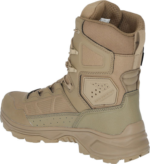 Aku Cizme Militare Tactical Impermeabile Cu Membrană Gore-Tex Din Piele Maro
