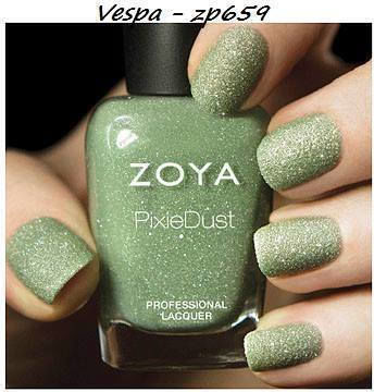 Zoya Pixiedust Gloss Long Lasting Quick Dry Green Nail Polish 15ml