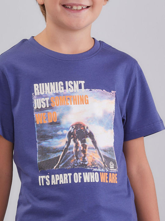 Παιδικό T-shirt Μπλε
