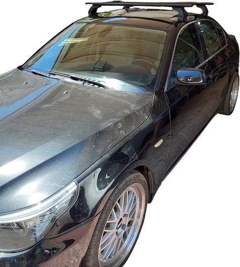 Nordrive Μπάρες Οροφής Αλουμινίου για BMW E60 / Σειρά 5 (Σετ με πόδια)