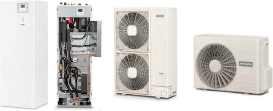 Hitachi Single Phase Heat Pump 5.5kW 60°C Split