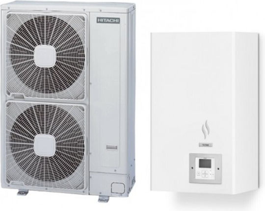 Hitachi 10WHNPE Pompa de căldură 24kW Trei faze 60°C Split