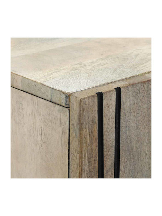 Cabinet Floor Wardrobes White and Black 60x33.5x100cm
