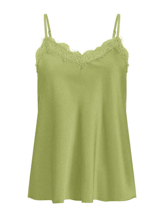Дамски Сатен Lingerie Top с Дантела ЛаДи