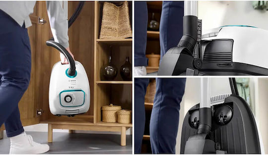 Bosch BGB41HYG1H Vacuum Cleaner 600W Bagged 4lt White