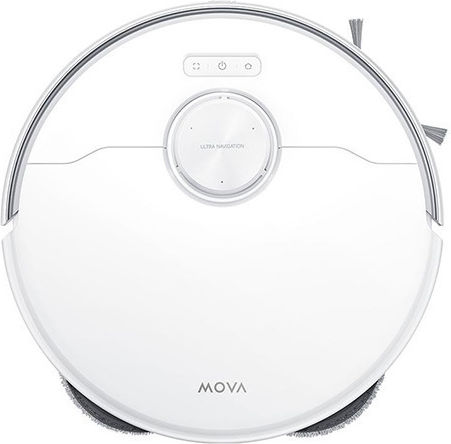 Mova P50 Pro Ultra Robot Vacuum Cleaner with Laser Mapping & 19000Pa Suction Power White