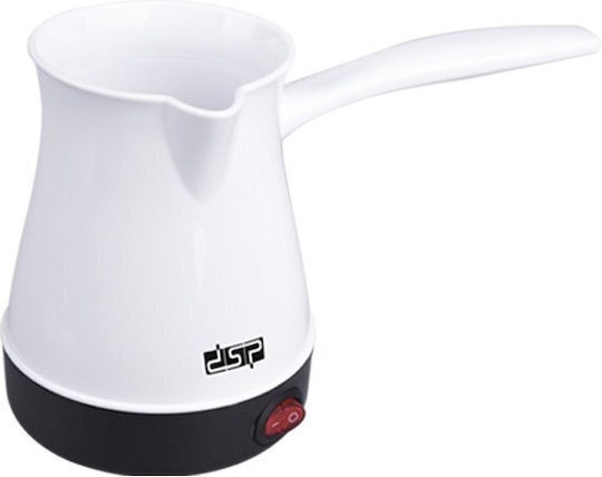 DSP Electric Greek Coffee Pot 500W with Capacity 270ml White
