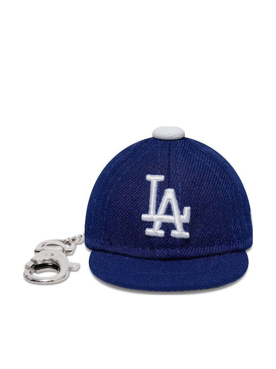 60509159 New Era Mlb Mini Cap Keychain Los Angeles Dodgers Dark Blue Color