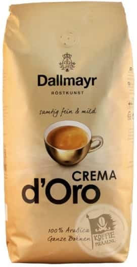 Dallmayr Espresso Kaffee Äthiopien Crema D'Oro Bohnen 1kg