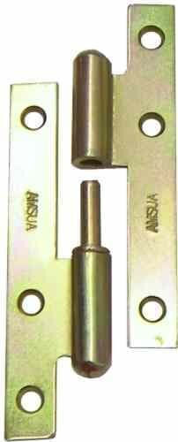 French Hinges Amig Gold Left 95x52x2mm Ø11mm French Hinges Amig Gold Left 28908