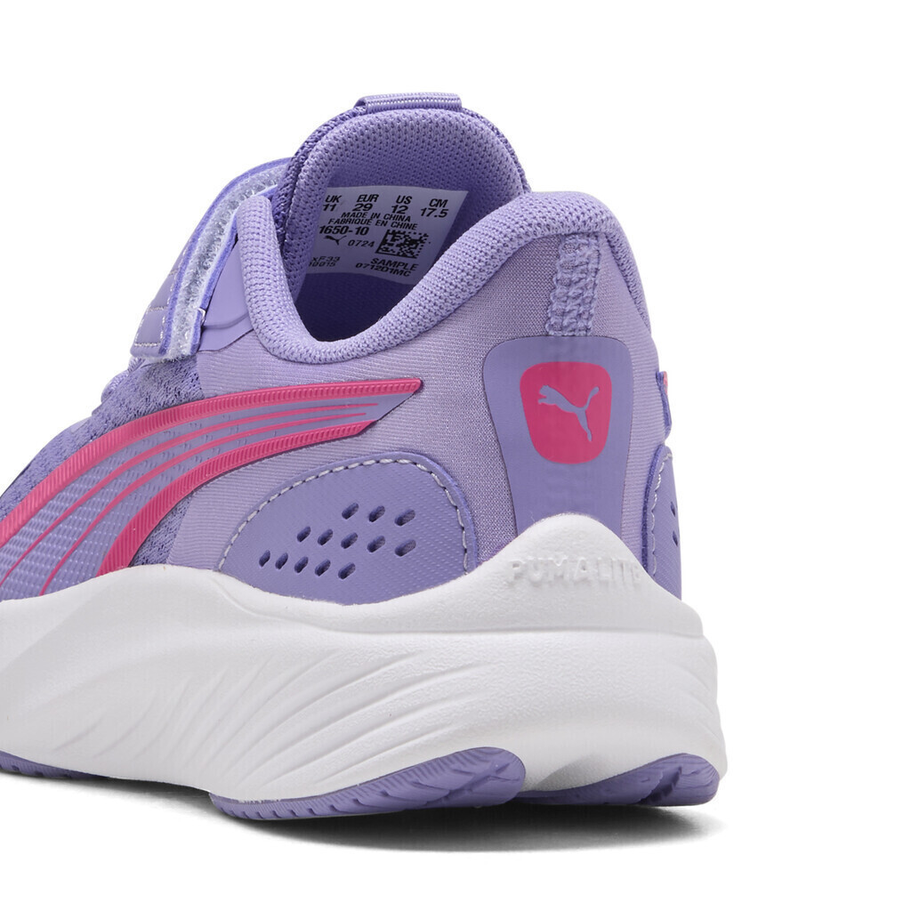 Puma Kids Sports Shoes Running with Hoop Loop Closure Lilac