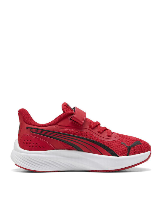 Pounce Lite Детски Спортни Обувки Running с Велкро Червени
