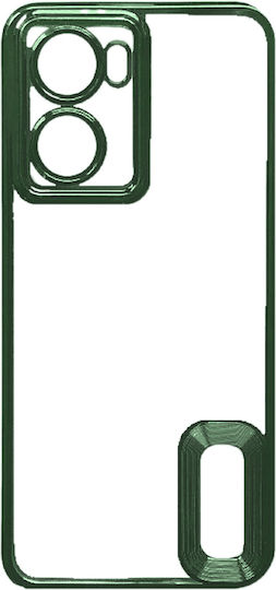 Electroplating Frame Cover Oppo Umschlag Rückseite Blau (Oppo A57s)
