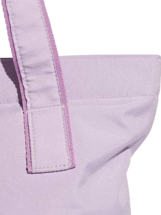 Essentials Γυναικεία Τσάντα Shopper Ώμου Μωβ