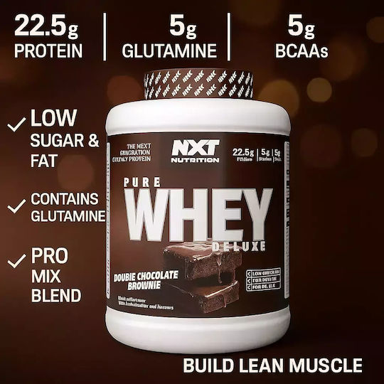 Nxt Nutrition Pure Whey Deluxe Protein Whey Gluten Free with Flavor Cookies & Cream 2.1kg