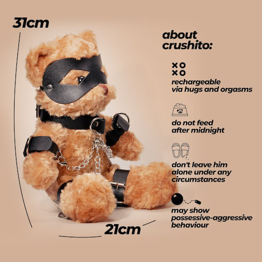 Crushious BDSM Аксесоар в Черен Цвят