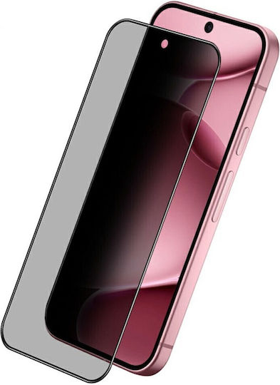 Imak Privacy Full Face Tempered Glass Negru (Google Pixel 9 Pro XL / Pixel 10 Pro XL)