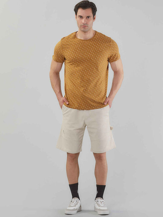 T-shirt Καφέ