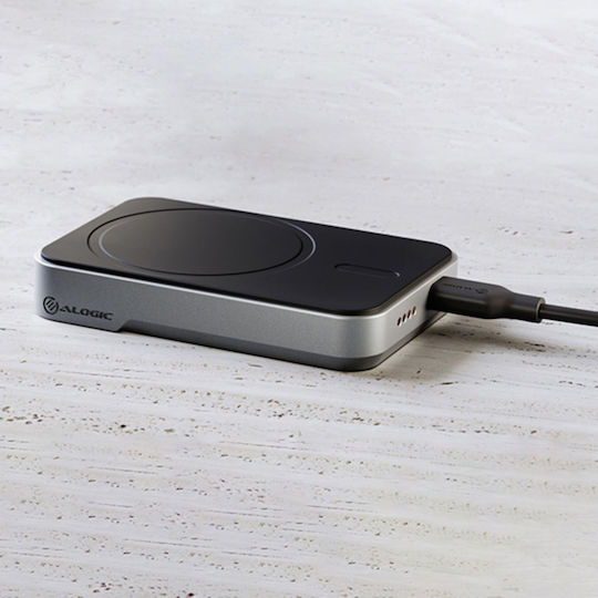 Alogic Matrix Universal MagSafe Power Bank 5000mAh with USB-C Power Delivery Black