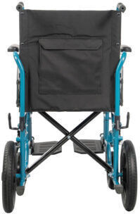 Mobiak Aegeus Wheelchair 12" Folding Simple Type 43cm 0815006 Blue