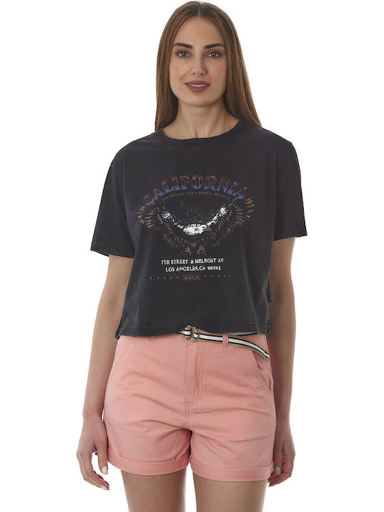 Women's Crop T-shirt Black