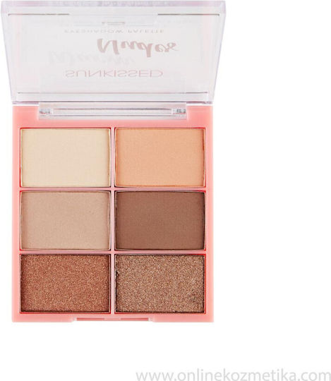 Sunkissed Lidschatten Palette Mit Gepresster Puder in Mehrfarbiger Form 16.8g