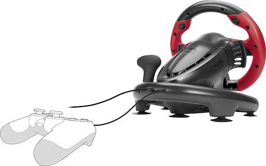SpeedLink TrailBlazer Racing Wheel Τιμονιέρα με Πετάλια για PS4 / XBOX One / PS3 / PC με 180° Περιστροφής