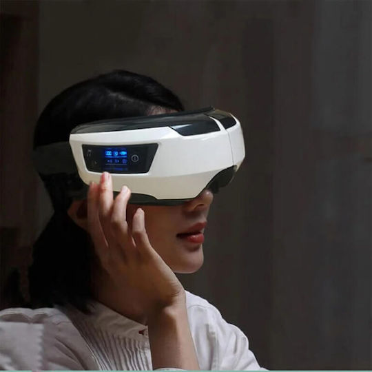 Massage Device for the Eyes with Vibration and Heating Function Black