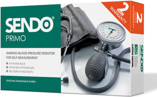 Sendo Analog Blood Pressure Monitor Arm with Stethoscope