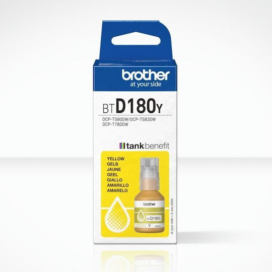 Brother BRBTD180Y Original InkJet Printer Ink Yellow