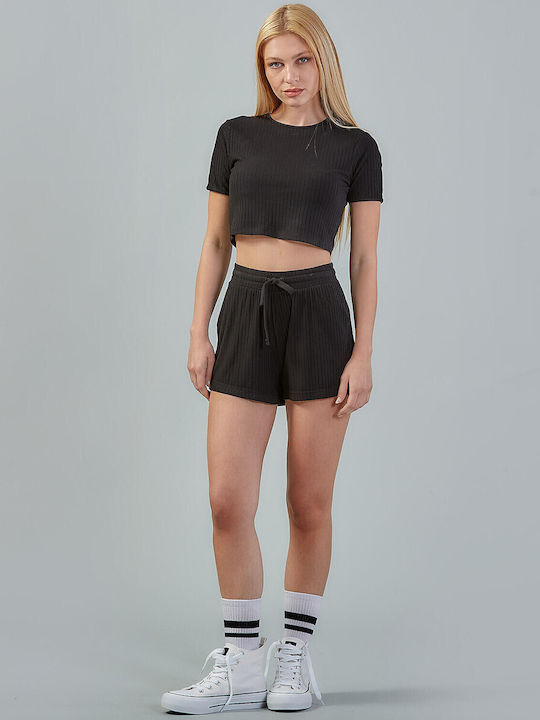 Femei Pantaloni scurți Pantaloni scurți Negru