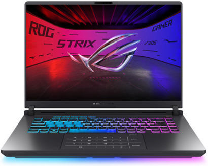 Asus ROG Strix G16 G615LW-S5047 16" QHD+ 240Hz (Ultra 9-275HX/32GB/2TB SSD/GeForce RTX 5080/No OS) Gri eclipsă (Tastatură US)