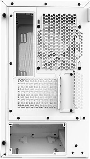 NZXT H3 Flow Gaming Mini Tower Κουτί Υπολογιστή με Πλαϊνό Παράθυρο Λευκό