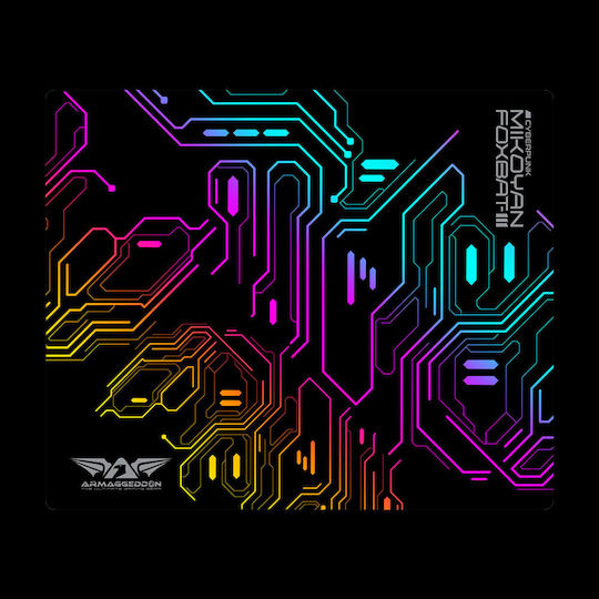 Armaggeddon Mikoyan Foxbat-III Ασύρματο RGB Gaming Ποντίκι 3200 DPI Cyberpunk Black