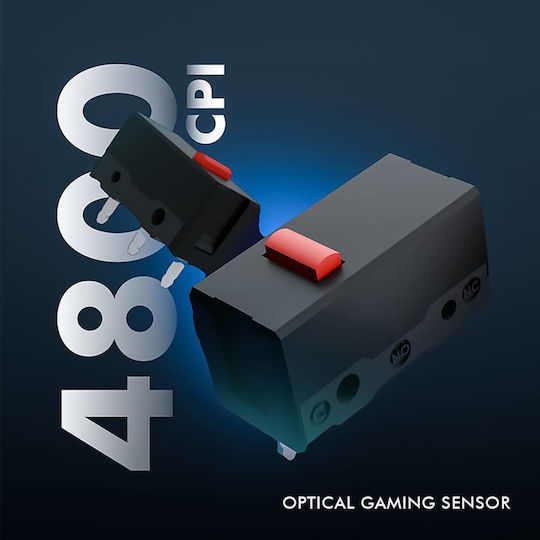 Alcatroz Air Ultra 7000 Wireless RGB Gaming Mouse Black