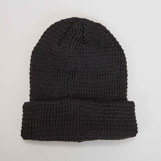 Beanie Unisex Beanie Gestrickt in Schwarz Farbe