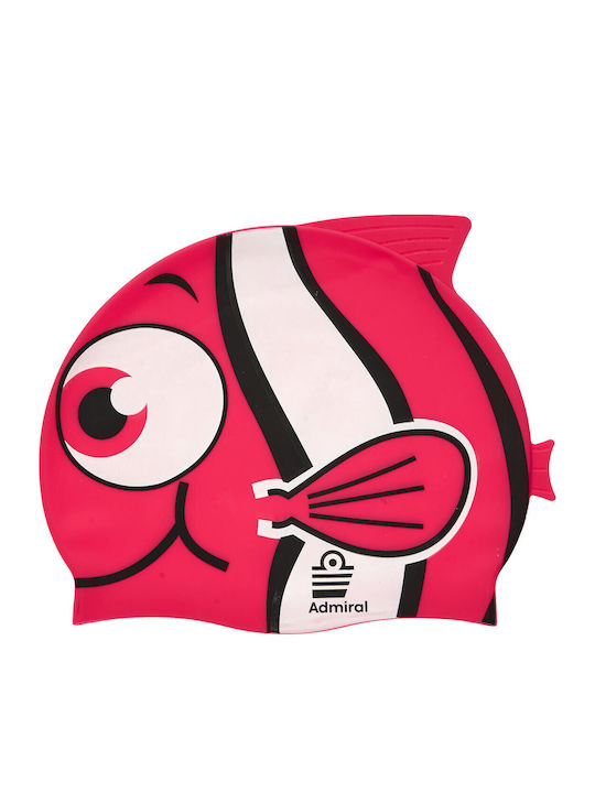 Admiral Swimming Goggles Set Fuchsia Swim Cap