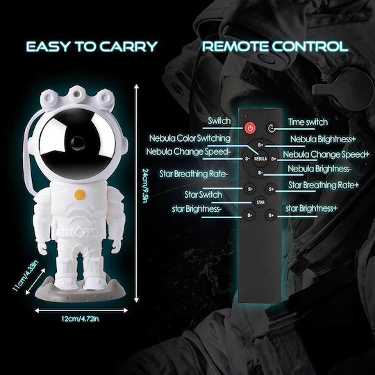 ‎fulkeley Dekorative Lampe Astronaut Grün
