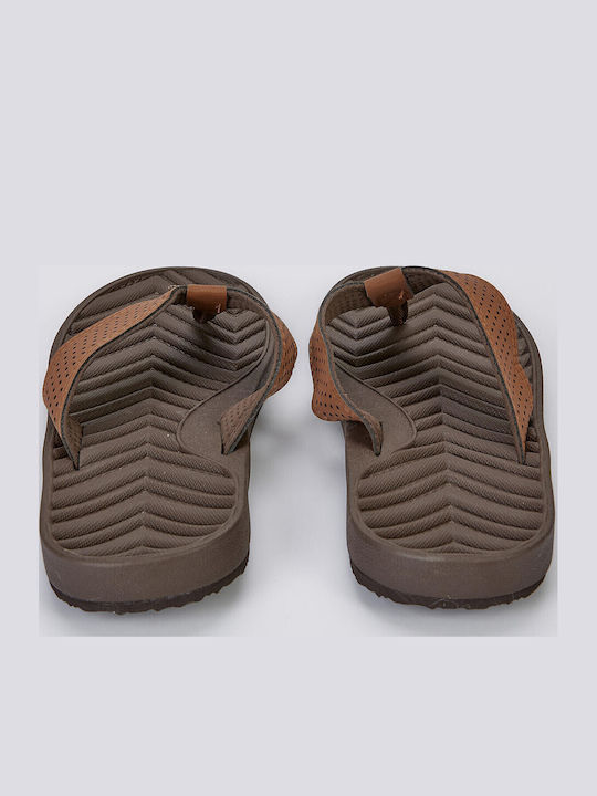 Herren Flip Flops Braun