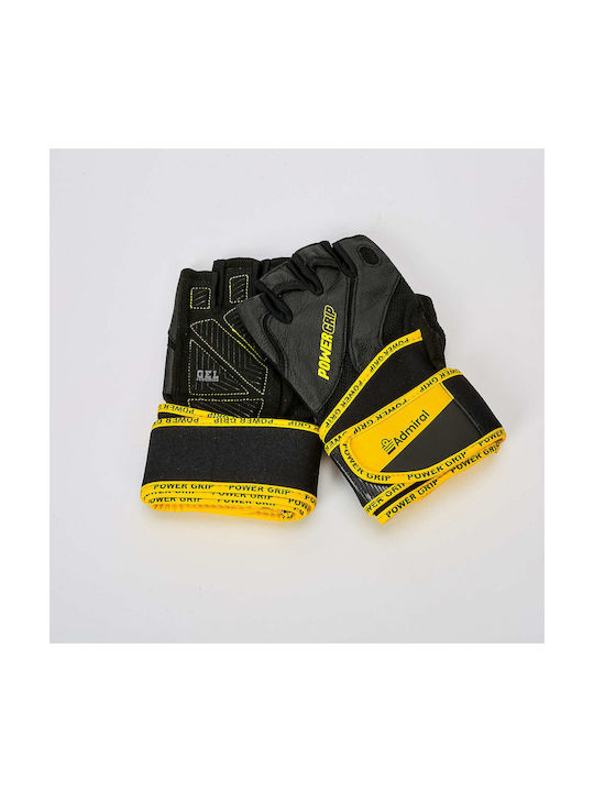 Admiral Men's Sports Gloves Gym Black